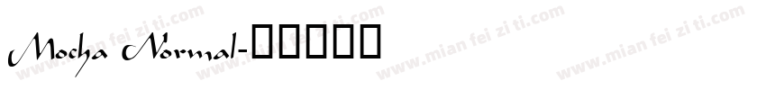 Mocha Normal字体转换